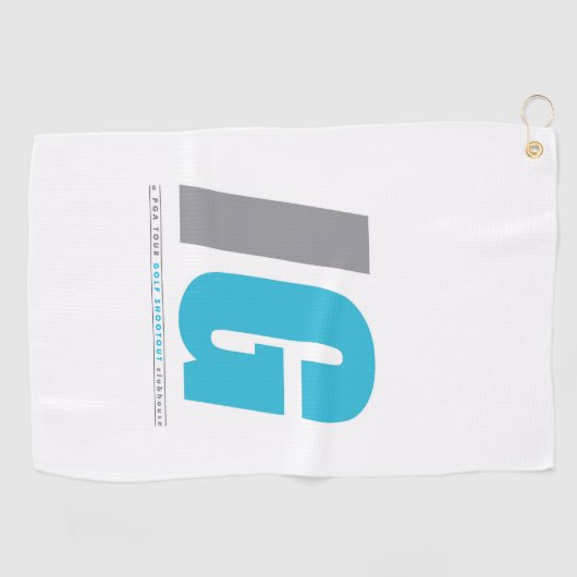 Irrationele jongens Golf Towel Golfhanddoek (Horizontaal)
