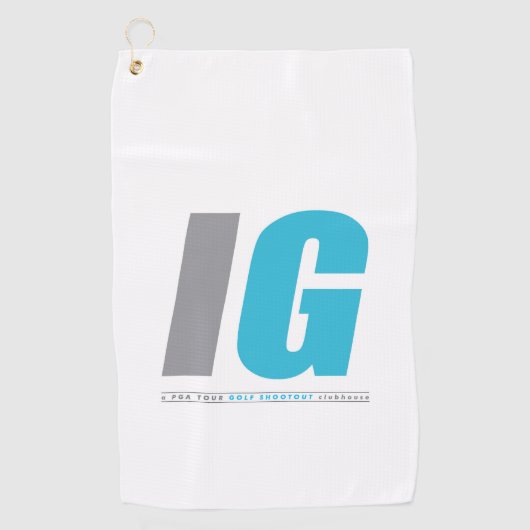 Irrationele jongens Golf Towel Golfhanddoek (Voorkant)