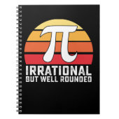 Irrationele maar goed afgeronde PI Day Wiskunde  Notitieboek (Voorkant)