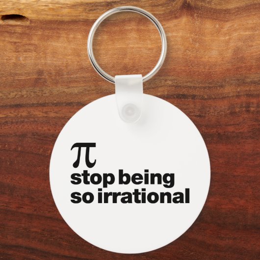 Irrationele Pi Sleutelhanger (Voorkant)