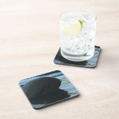 Irrawaddy dolfijn Peek-A-Boo Drankjes Onderzetter (Rechterzijde)