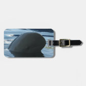 Irrawaddy Dolphin Peek-A-Boo Bagagelabel (Voorkant horizontaal)