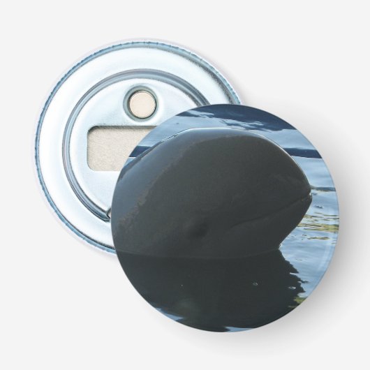 Irrawaddy Dolphin Peek-A-Boo Button Flesopener (Voorkant)