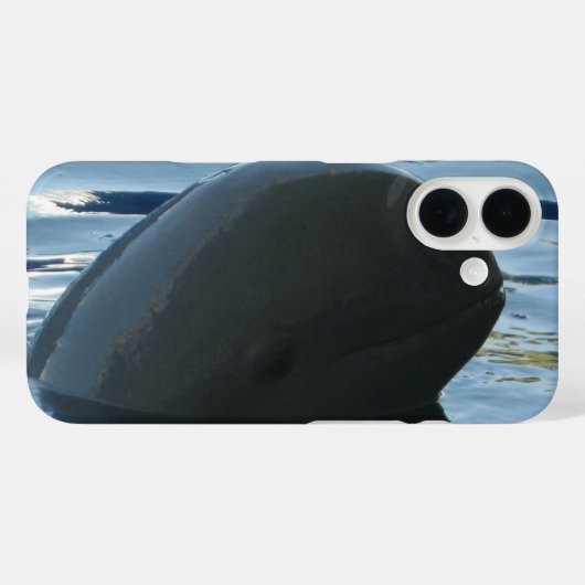 Irrawaddy Dolphin Peek-A-Boo Case-Mate iPhone Case (Achterkant (horizontaal))