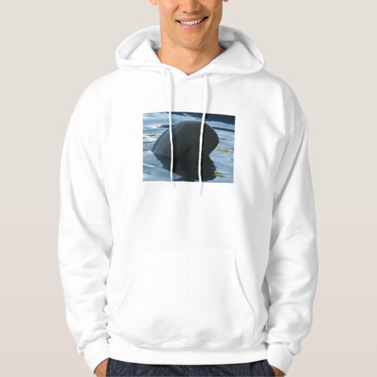 Irrawaddy Dolphin Peek-A-Boo Hoodie (Voorkant)