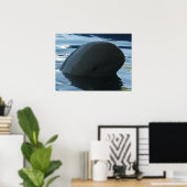 Irrawaddy Dolphin Peek-A-Boo Poster (Thuiskantoor)