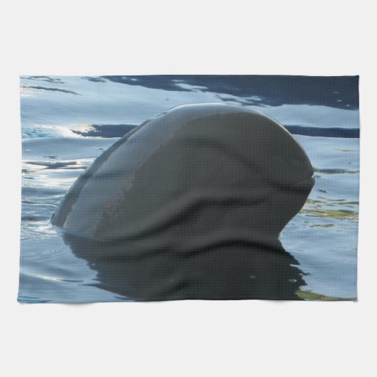 Irrawaddy Dolphin Peek-A-Boo Theedoek (Horizontaal)