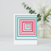 Irregular Squares  Briefkaart (Staand voorkant)