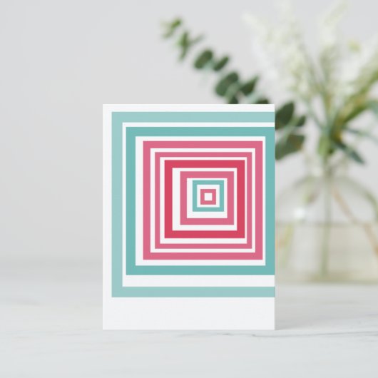 Irregular Squares  Briefkaart (Staand voorkant)