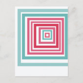 Irregular Squares  Briefkaart (Voorkant)