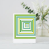 Irregular Squares  Briefkaart (Staand voorkant)