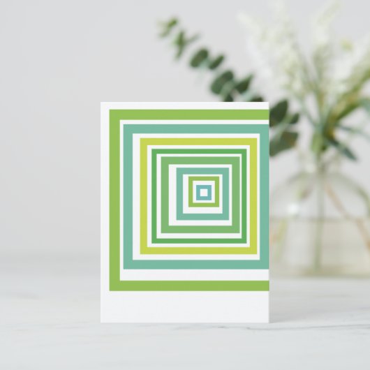 Irregular Squares  Briefkaart (Staand voorkant)