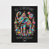 Irrelephant Verjaardagswensen voor Jake Bedankkaart (Voorkant)