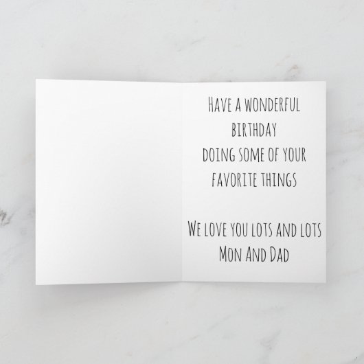 Irrelephant Verjaardagswensen voor Jake Bedankkaart (Binnen)