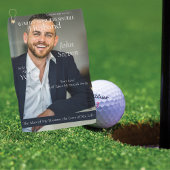 Irresistible Husband Magazine cover stijl Golfhanddoek