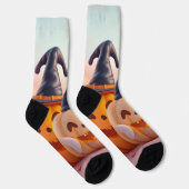 Irresistible Pumpkin Socks – Cute Halloween Magic Sokken (Rechts)