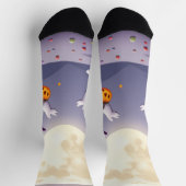 Irresistibly Ghost Socks – Magical Halloween Glow Sokken (Top)