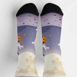 Irresistibly Ghost Socks – Magical Halloween Glow Sokken