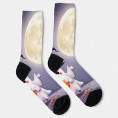 Irresistibly Ghost Socks – Magical Halloween Glow Sokken (Rechts)