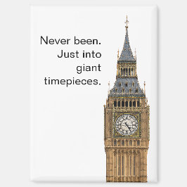 Irreverent Big Ben London Travel Refrigerator Magneet