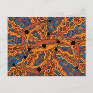 IrrgilMarrga - Boomerang/scheepszomerseizoen Briefkaart