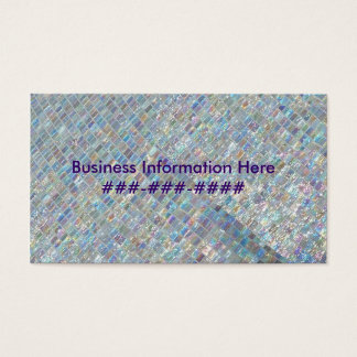 Irridescent Tegel Visitekaartjes