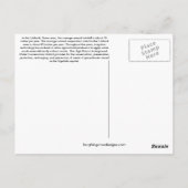 irrigatie-Briefkaart Briefkaart (Achterkant)