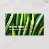 irrigatie van het maaien van gazon visitekaartje (Voorkant)