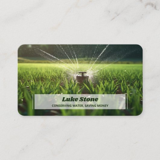 Irrigatie Visitekaartje (Voorkant)