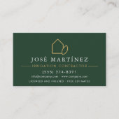 Irrigation Contractor Professional Visitekaartje (Voorkant)