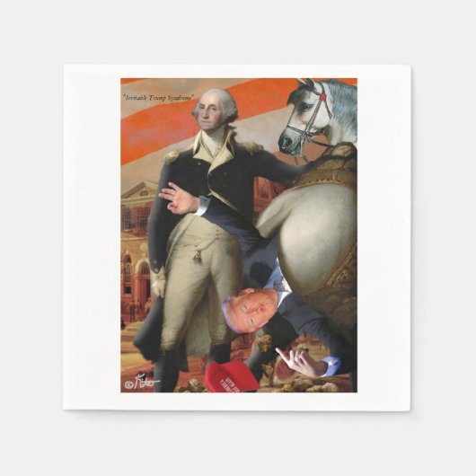 Irritable-Trump-syndroom Servetten (Voorkant)