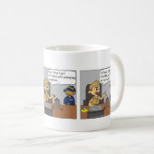 Irritatie Coffee Bean Jar Koffiemok (Voorkant rechts)