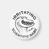 Irritator Trollface (tekst) Magneet (Voorkant)
