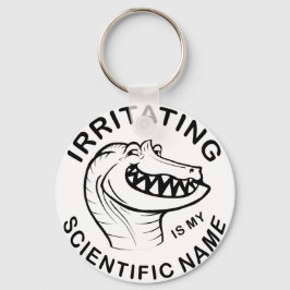 Irritator Trollface (tekst) Sleutelhanger