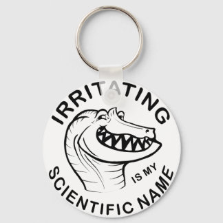 Irritator Trollface (tekst) Sleutelhanger