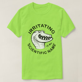 Irritator Trollface (tekst) T-shirt