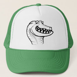 Irritator Trollface (zonder tekst) Trucker Pet