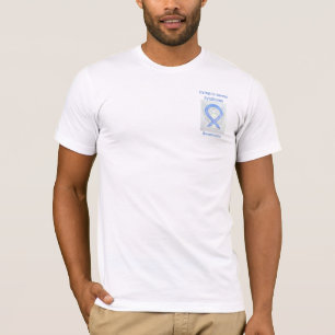 Irriteerbaar darmsyndroom Awareness Ribbon T-shirt