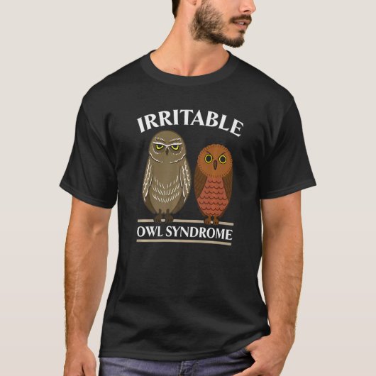 Irriteerbaar vogelvogelvogelgriep Whispere T-shirt (Voorkant)