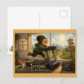 Irrsinn auf der Bremsspur Briefkaart (Voorkant / Achterkant)