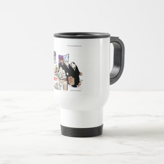 IRS Audits IRS Funny Reisbeker (Voorkant rechts)