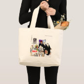 IRS Audits IRS Grappig Grote Tote Bag (Voorkant (product))