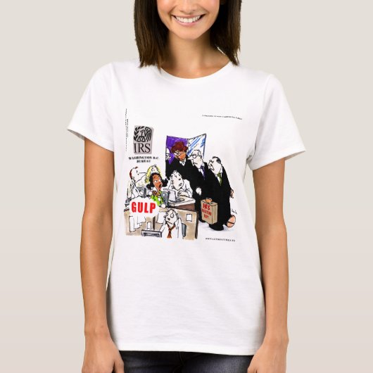 IRS Audits IRS Grappig T-shirt (Voorkant)