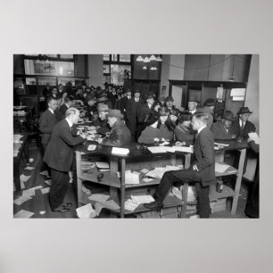 IRS-bureaus, 15 april 1920 Poster