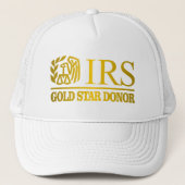 IRS Gold Star Donor Trucker Pet (Voorkant)