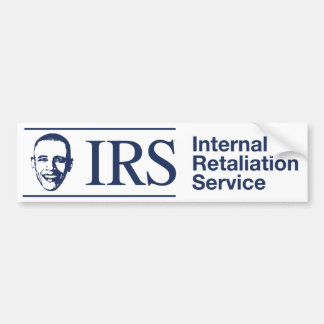 IRS: Interne vereffeningsservice Bumpersticker