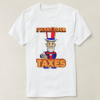IRS Joke Taxday Humor Funny oom Sam wil belastinge