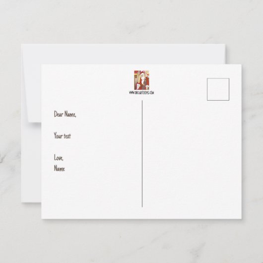 IRS Naughty List Kaart (Achterkant)