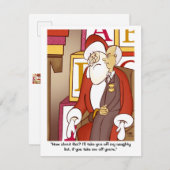 IRS Naughty List Kaart (Voorkant / Achterkant)