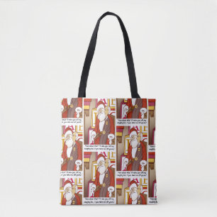 IRS Naughty List Vakantie Tote Bag